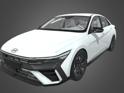 2024 HYUNDAI ELANTRA N 3d model