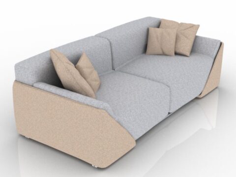 ALIVAR Lagoon Sofa 3d model