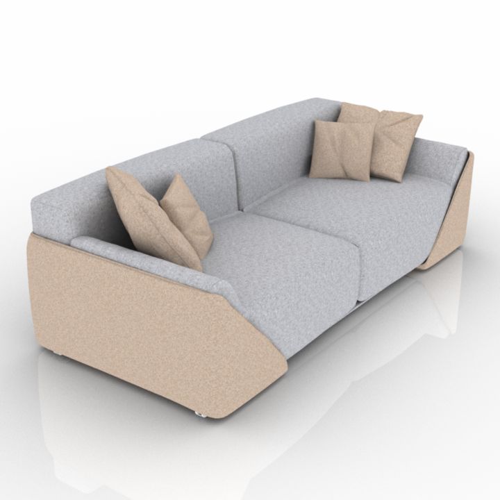 ALIVAR Lagoon Sofa 3d model