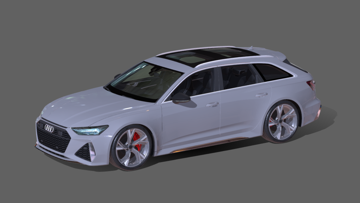 Audi RS 6 Avant (C8) 3d model