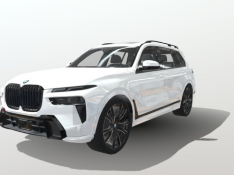 BMW X7 M60i 3d model