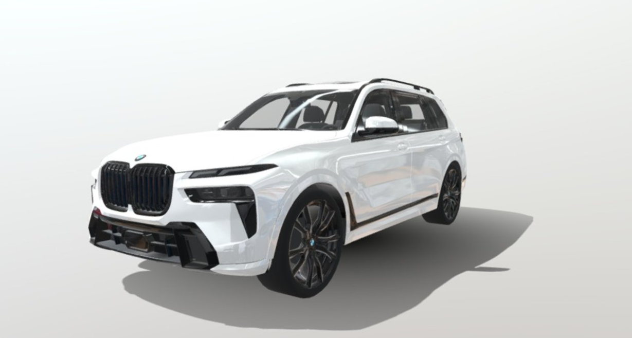 BMW X7 M60i 3d model
