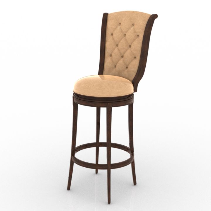 Bar Stool Premium 3d model