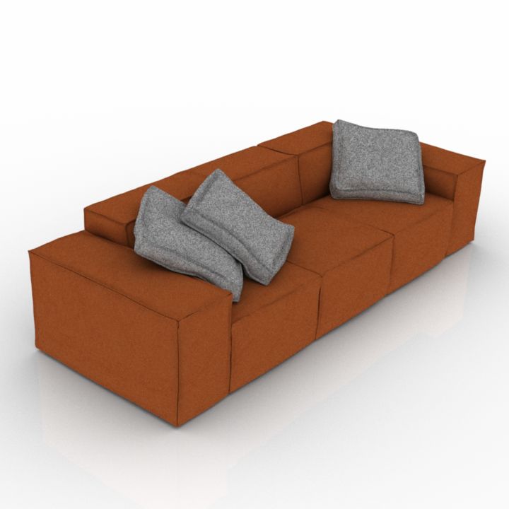 Blanche Melia Sofa 3d model