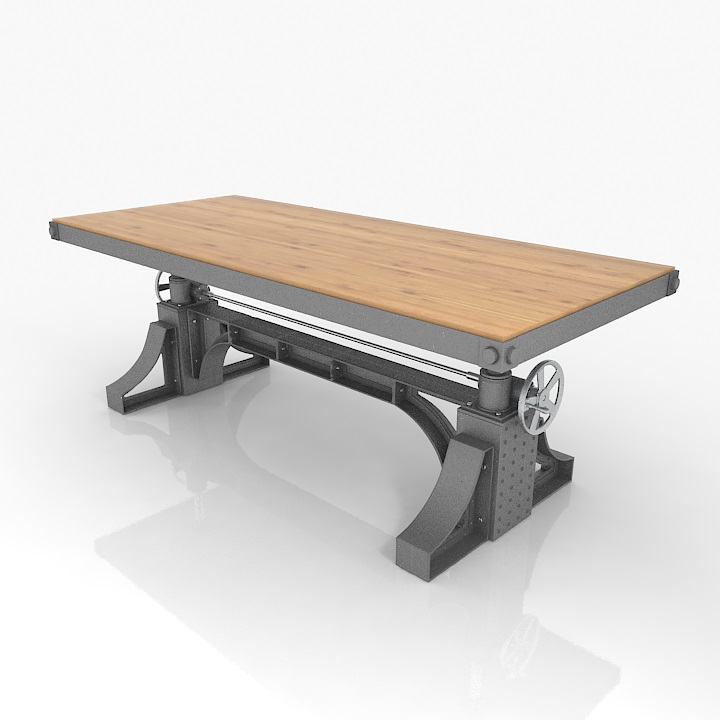 Bronx Crank Table 3d model