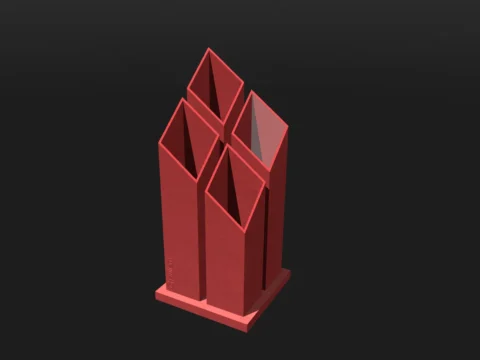 Chaulism Penholder 3d model
