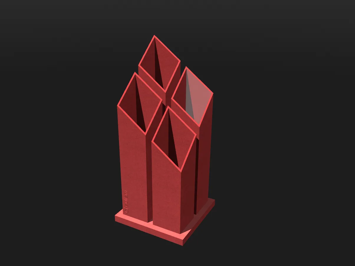 Chaulism Penholder 3d model
