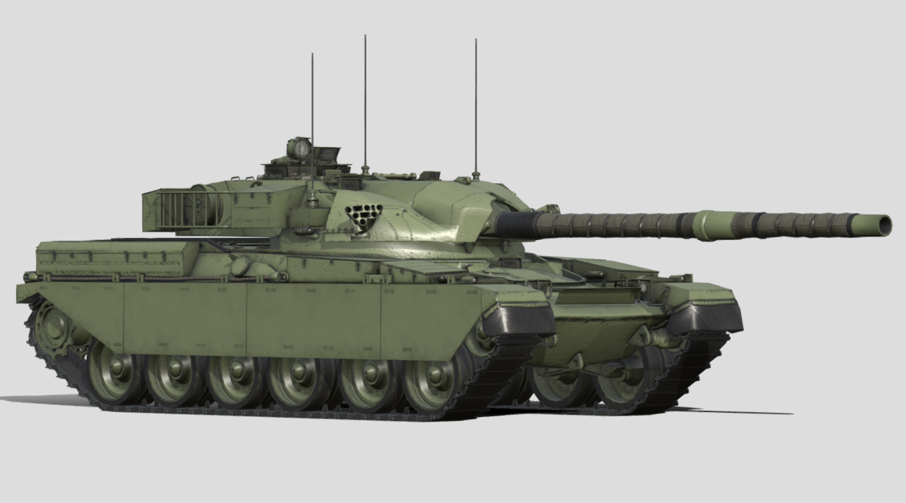 Chieftain MK-5 Main Battle Tank 3d model