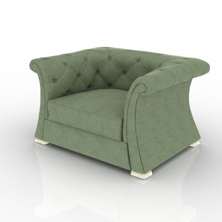 CorteZari PASCAL Armchair 3d model