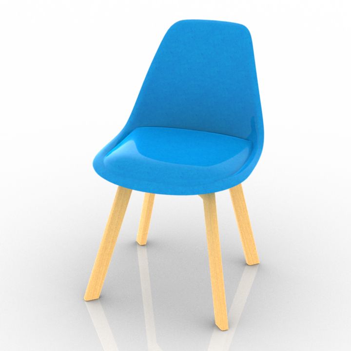 Cosmorelax Sephi Blue Chair 3d model
