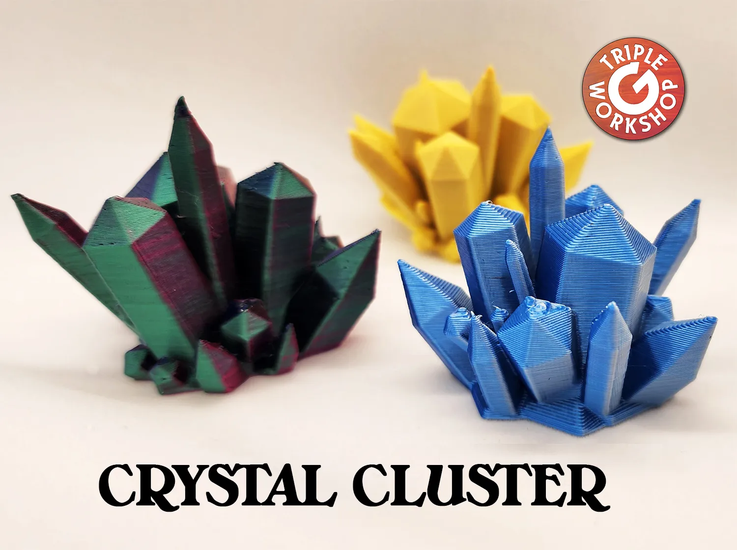 Crystal Cluster 3d model