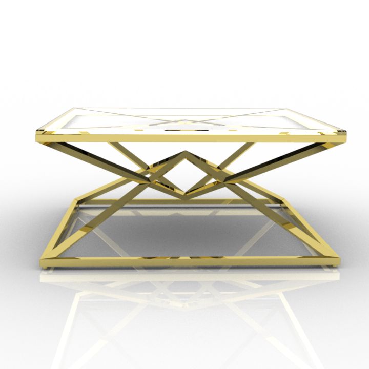 EMPIRE SQUARE COFFEE TABLE 3d model