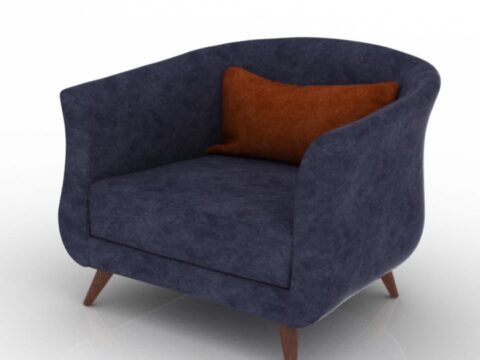 Elsa Armchair - Various 3d model