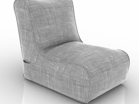 Evolution Sofa Bean Bags Chair 3d model