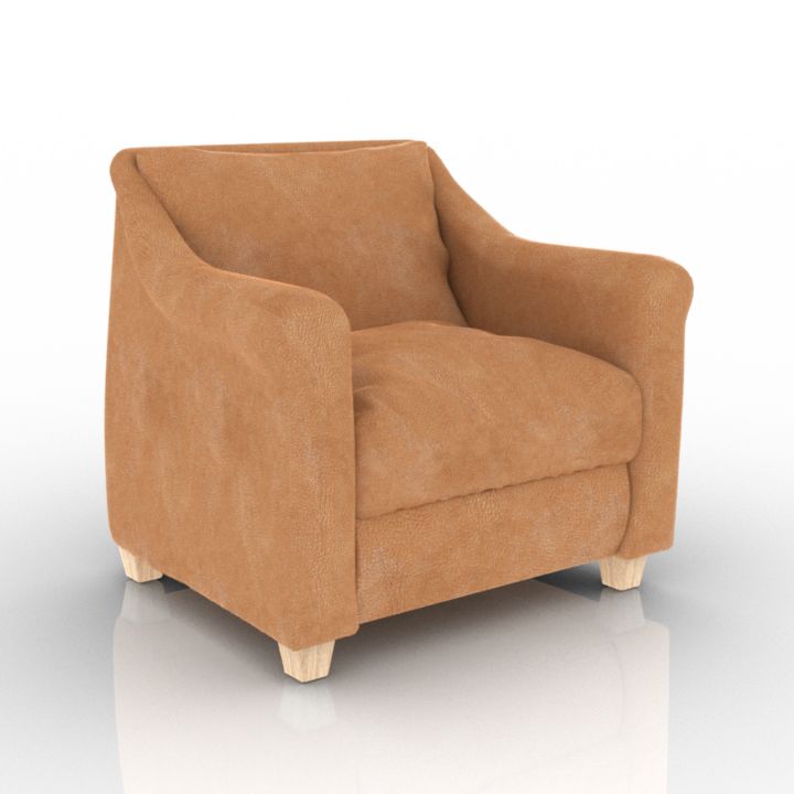 Fashion Rebels Armchair 3d model