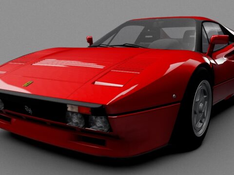 Ferrari 288 GTO 3d model