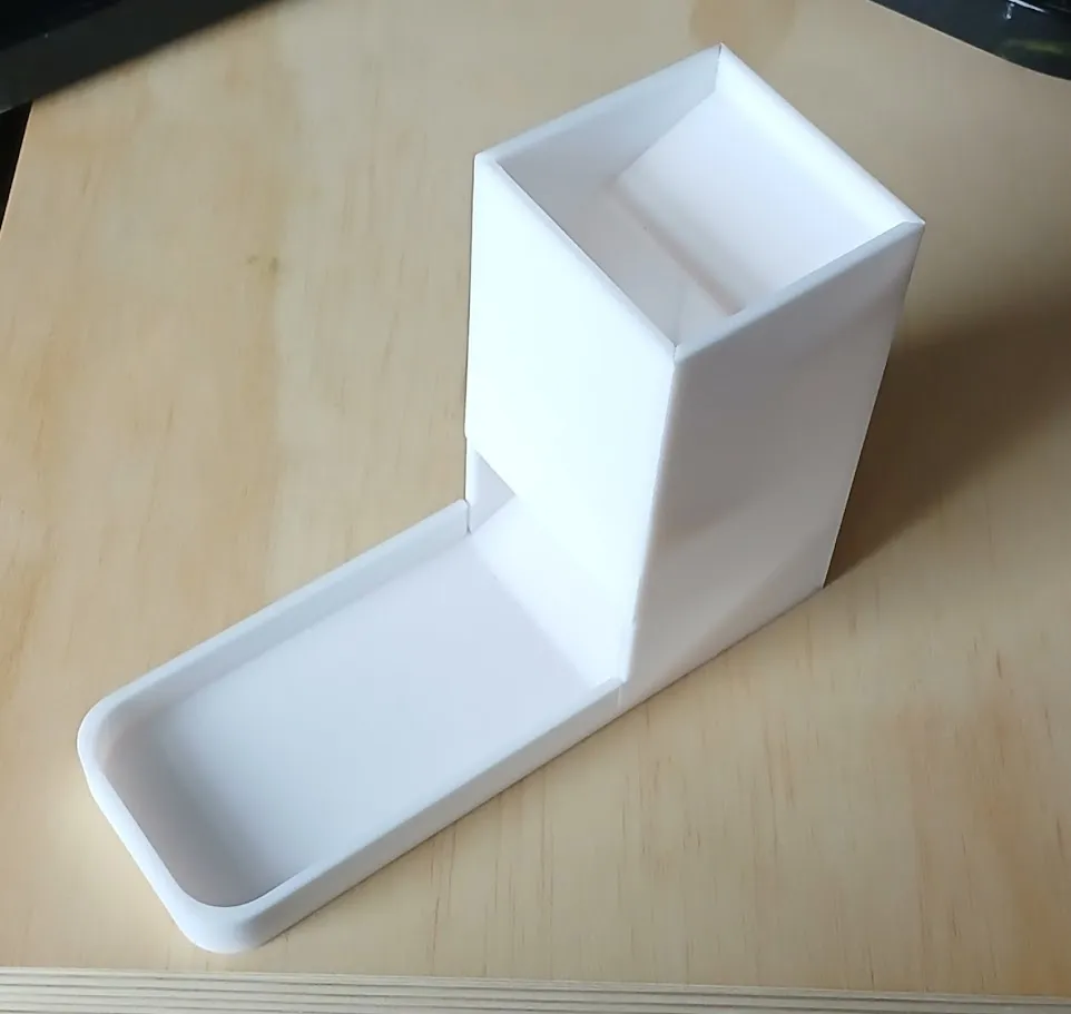 Foldable Easy Print Dice Tower 3d model