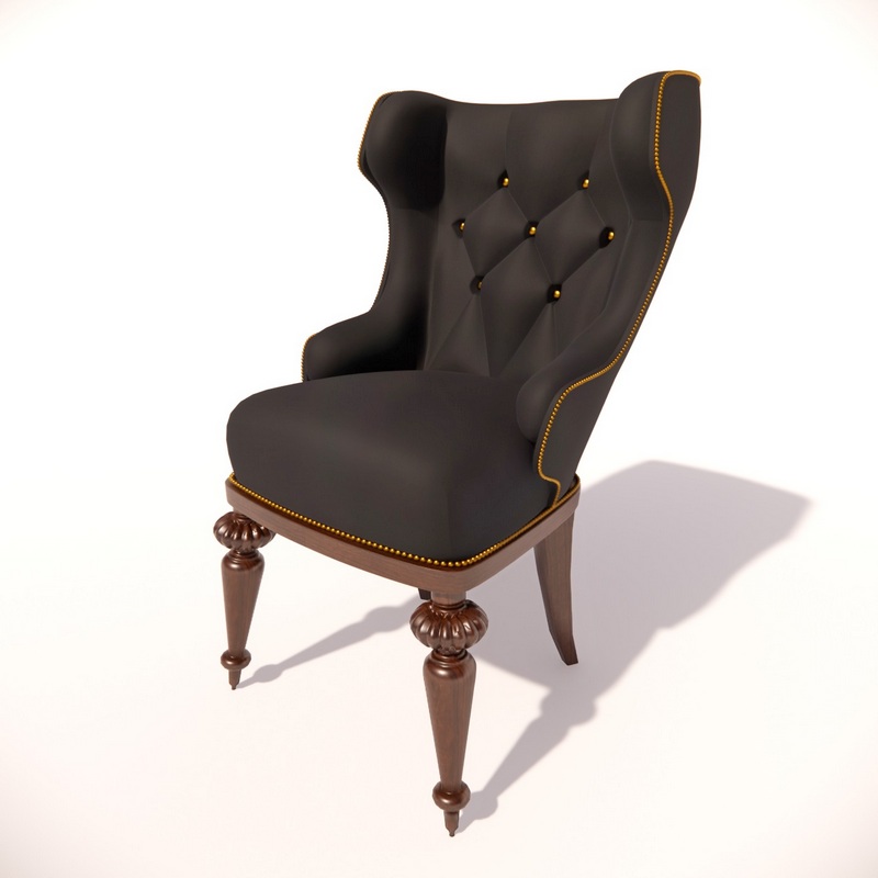 Gamecock Сhair 3d model