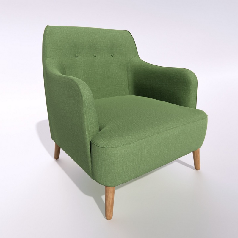 House Doctor Quest Armchair 3d model