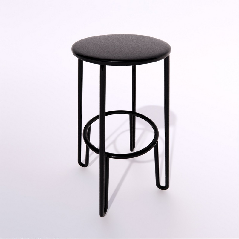 Huggy Bar Stool 3d model