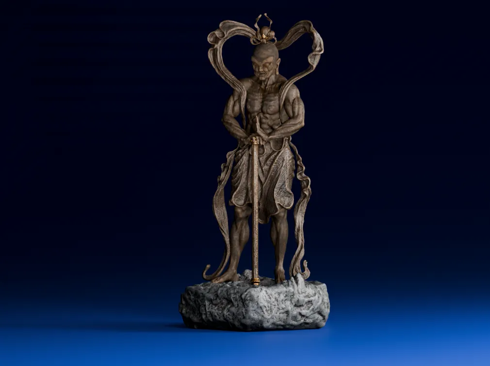 Kongou Sculpture 3d model