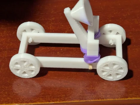 Little Catapult 3d model