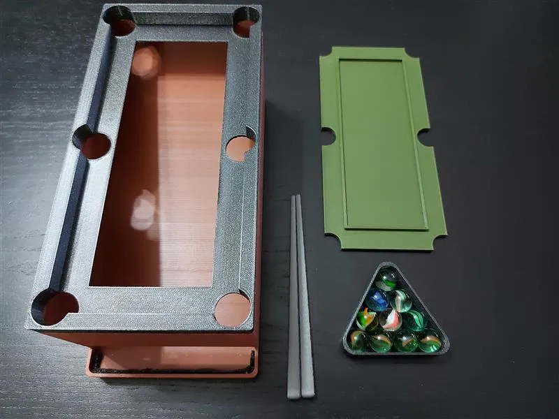 Mini Desktop Pool Table2 3d model