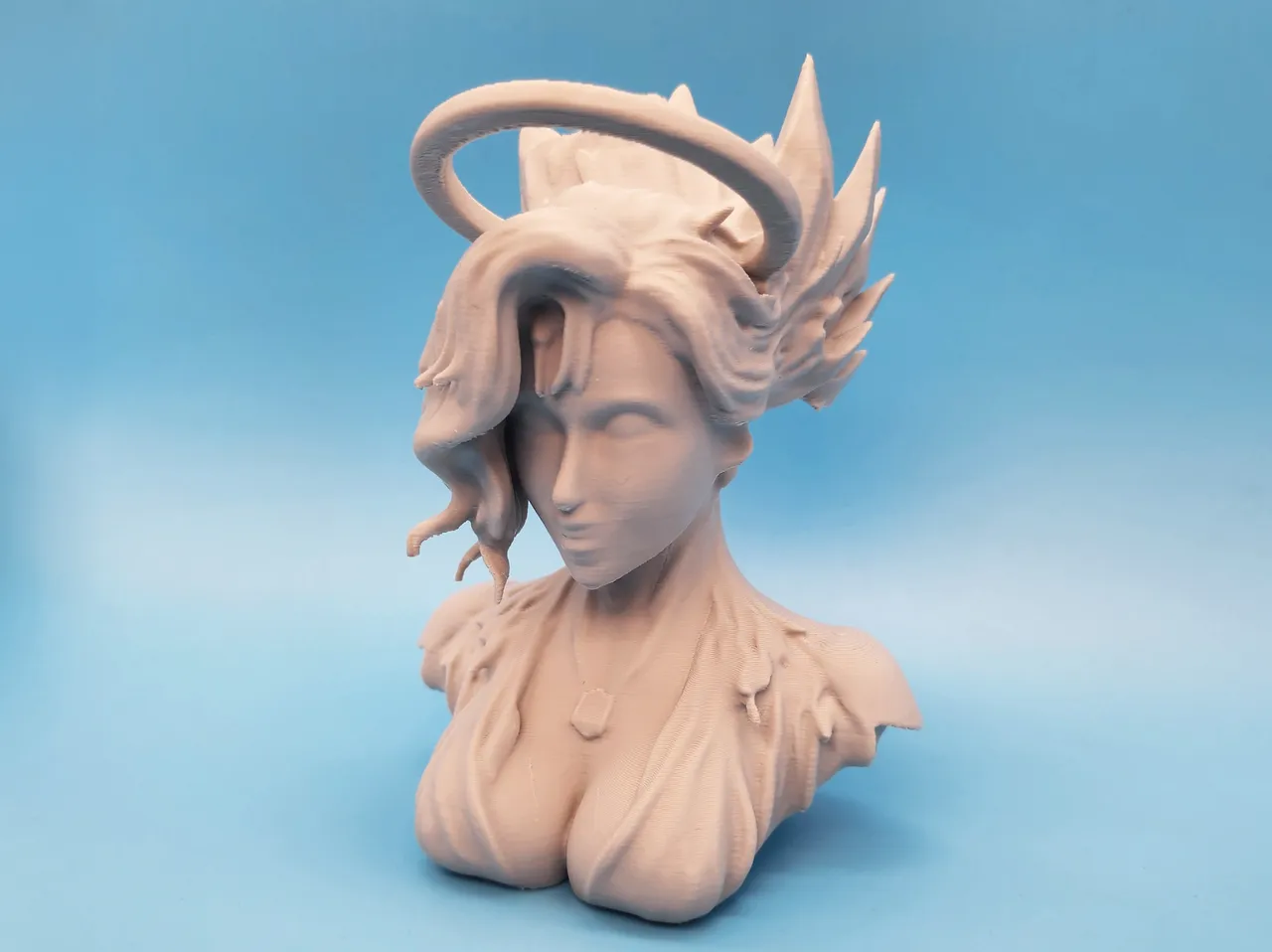 Overwatch Mercy Bust 3d model