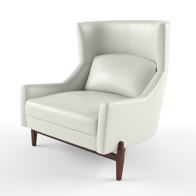Ralph Pucci - Jens Risom big chair 3d model