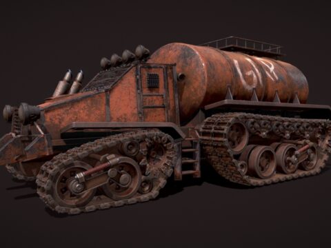 Rustborn Truck 3d model