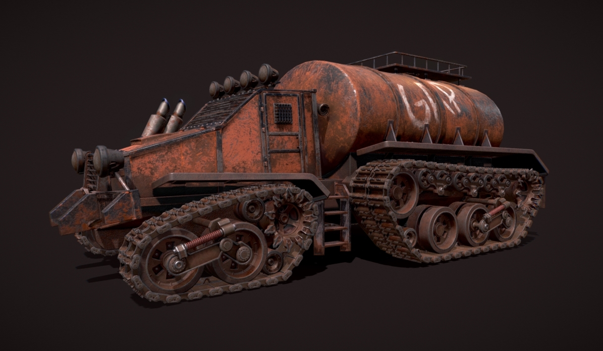 Rustborn Truck 3d model