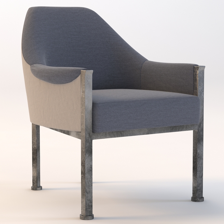 Sejour Side Chair 3d model