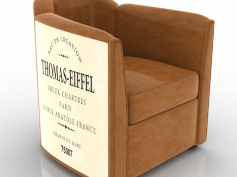 Tomas Eiffel Armchair 3d model
