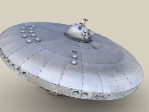 UFO 3d model