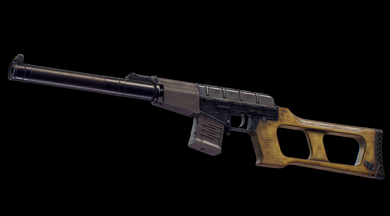 VSS Vintorez 3d model