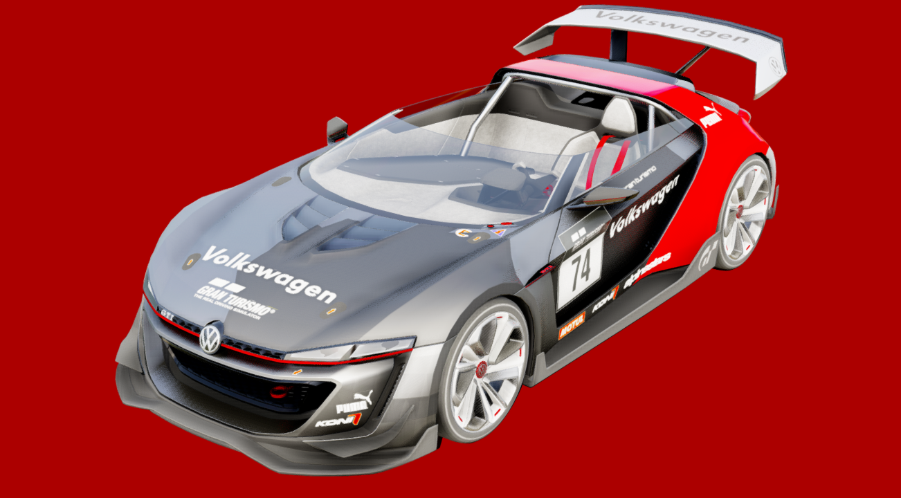 Volkswagen GTI Roadster Vision GT Gr.3 3d model