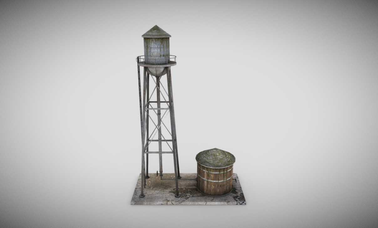 Water Tank 3d model