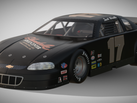 1993 NASCAR Chevrolet Monte Carlo F9 3d model