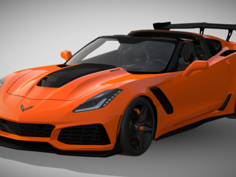 2019 Chevrolet Corvette ZR1 3d model