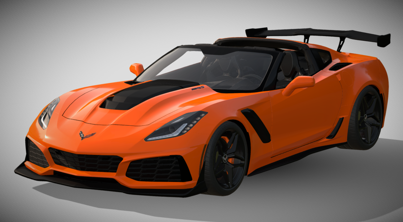 2019 Chevrolet Corvette ZR1 3d model
