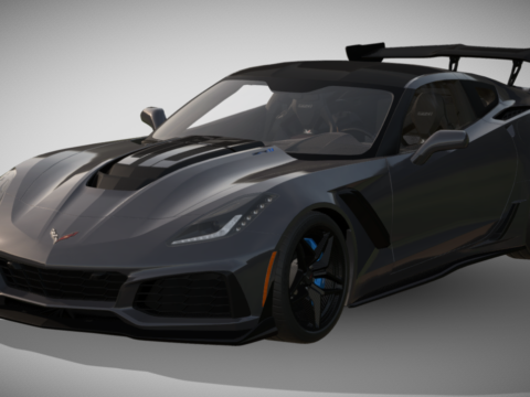 2019 Chevrolet Corvette ZR1 3d model