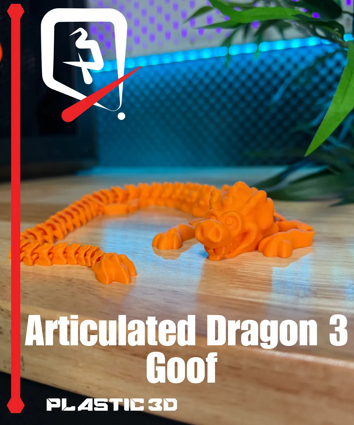 Articulated Dragon2 3d model