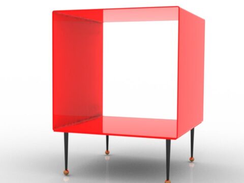 CREAZIONI CIOP Bedside Table 3d model