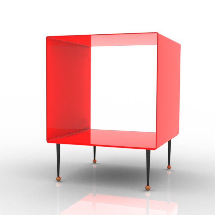 CREAZIONI CIOP Bedside Table 3d model