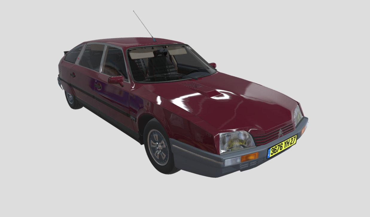 Citroen CX Prestige 3d model