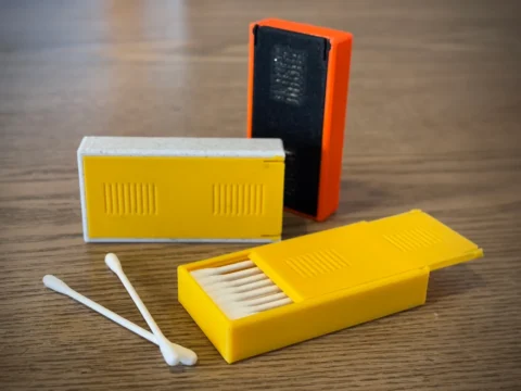 ClickLock Swab Case 3d model