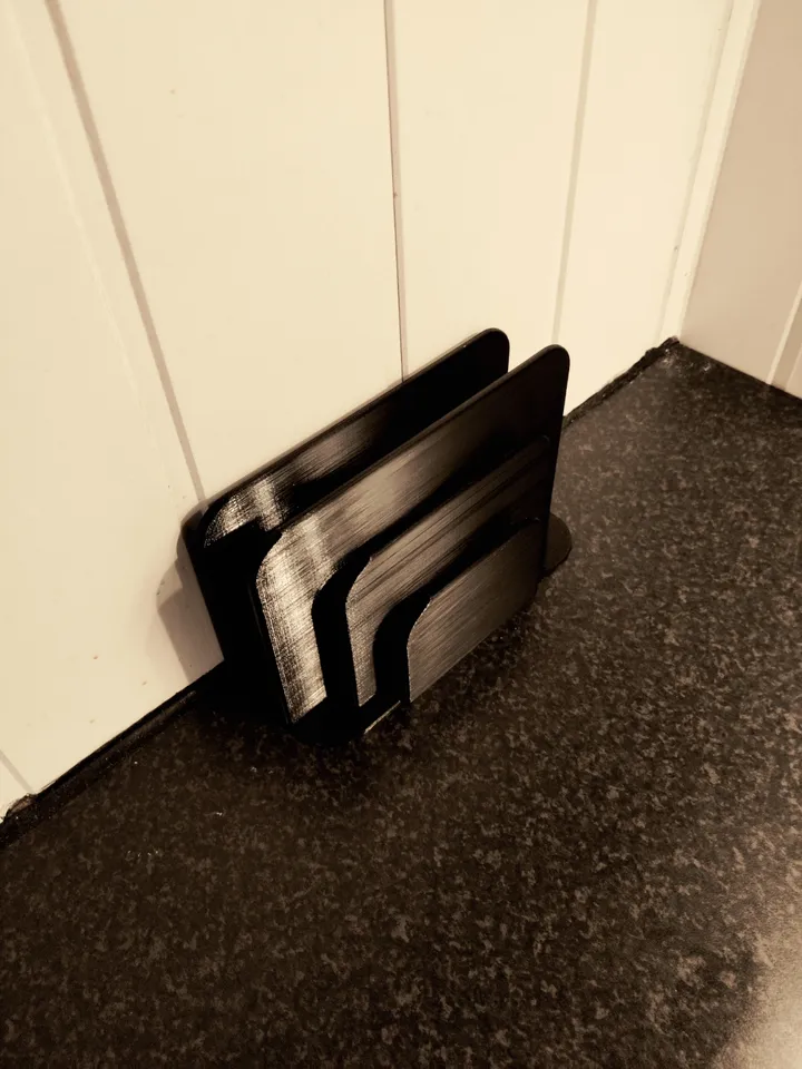Cutting board holder2 3d model