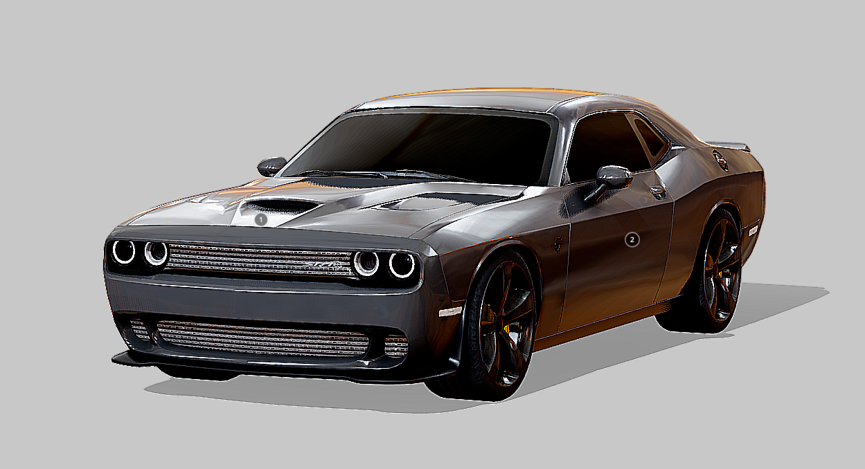 Dodge Challenger 3d model
