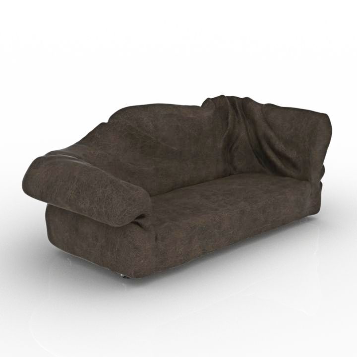 Edra Sfatto Sofa 3d model