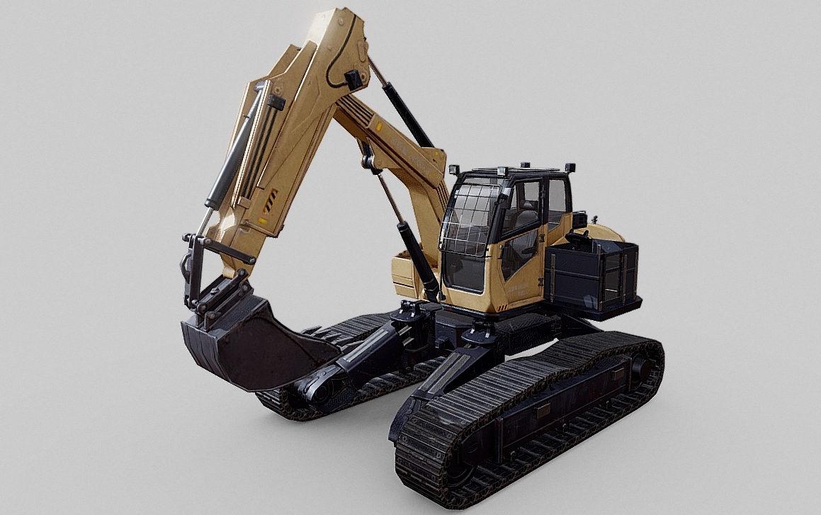 Excavator 3d model